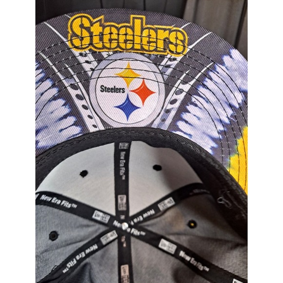 Pittsburgh Steelers New Era NFL 9Fifty Snapback Hat Cap - Picture 6 of 8
